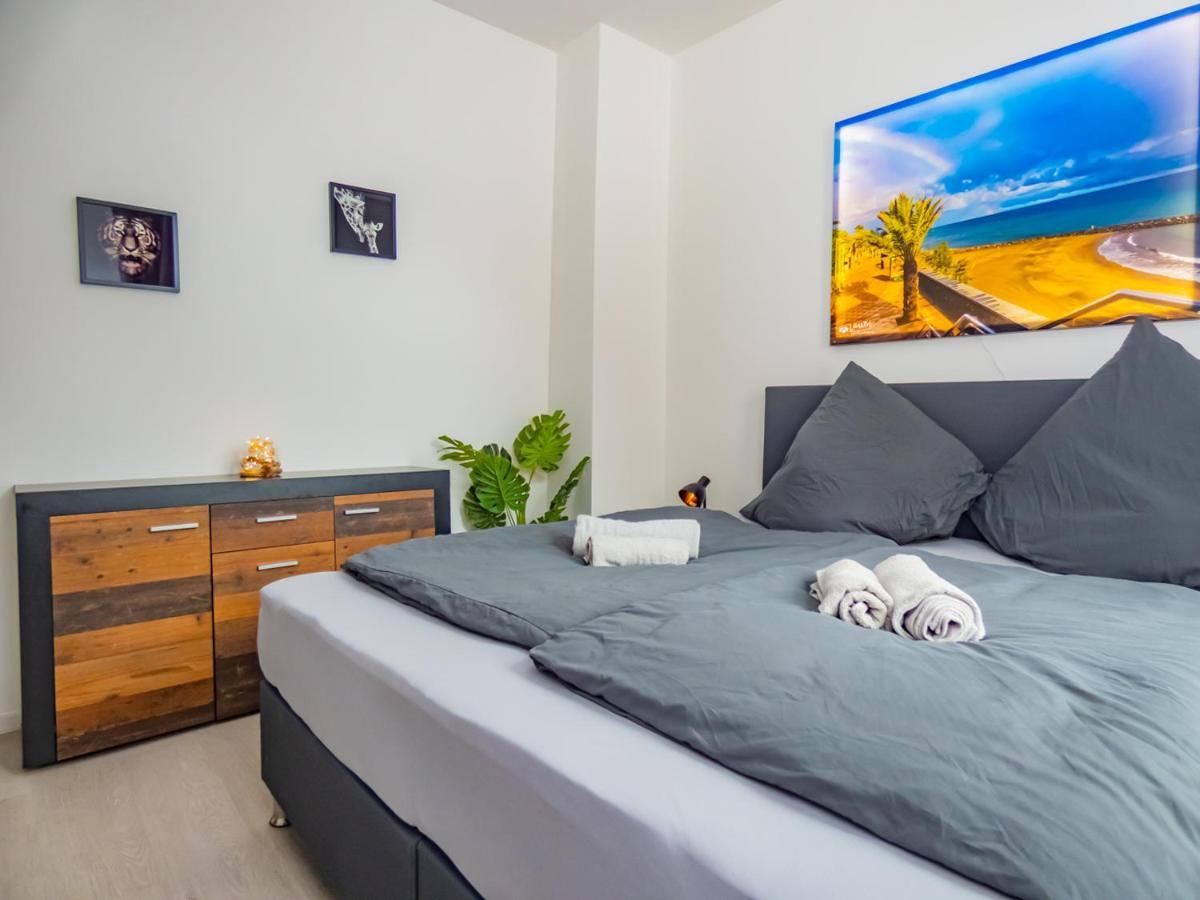 #221 Moderne City Wohnung Im Herzen Von Neuss Buitenkant foto