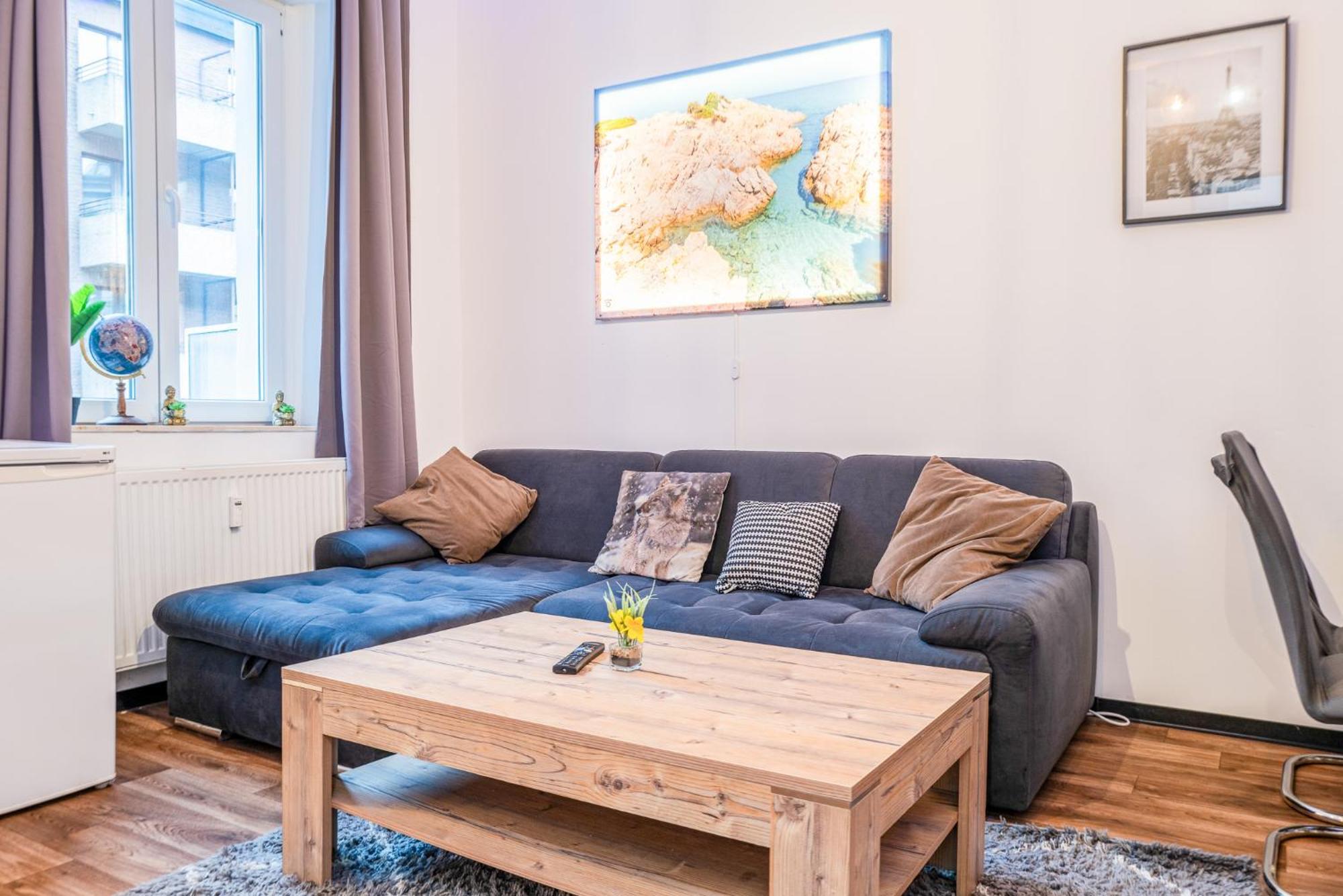 #221 Moderne City Wohnung Im Herzen Von Neuss Buitenkant foto
